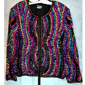 Vintage Sequined Jacket